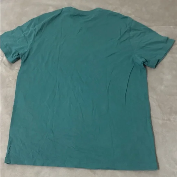American Eagle Outfitters Teal Graphic Tee Size Medium - Picture 4 of 4